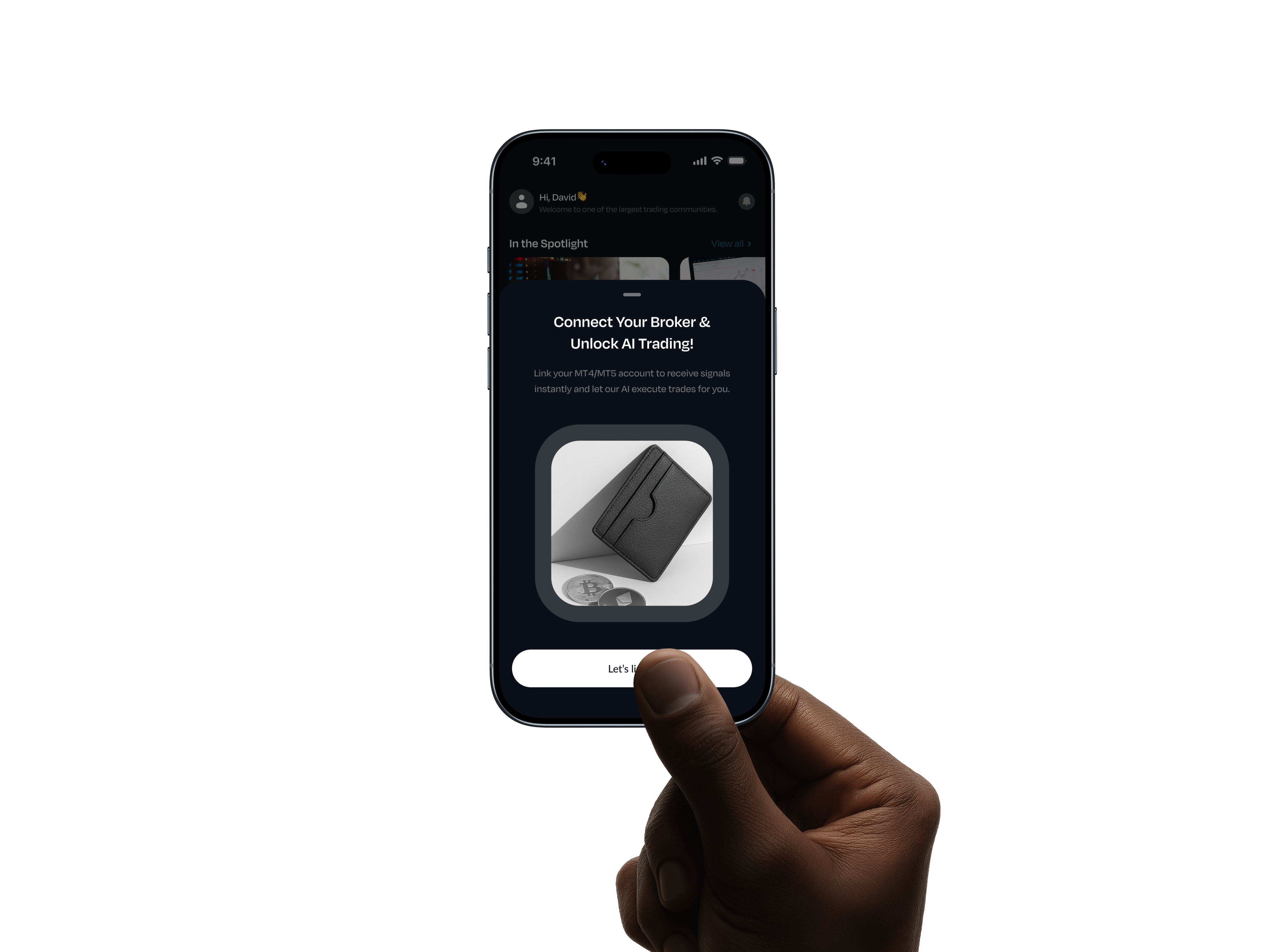 AI Trading App – Account Sync